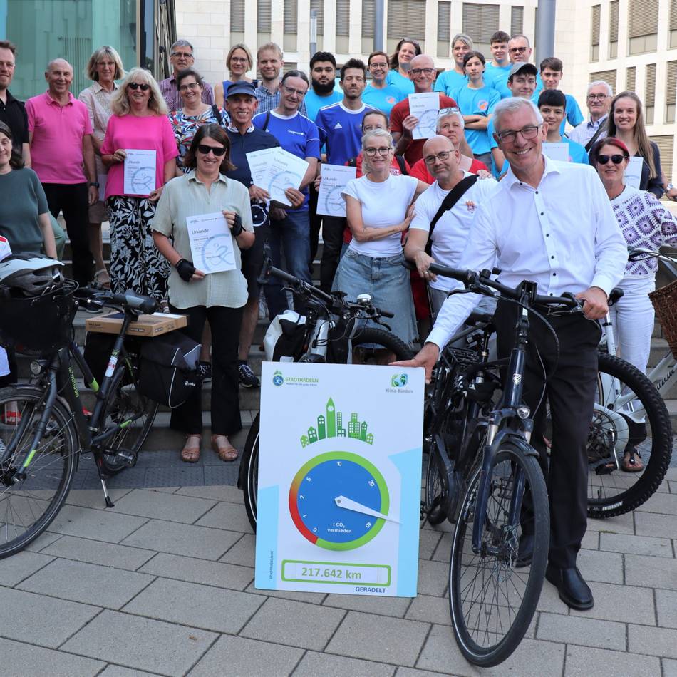 Tolle Ergebnisse: Ratingen holt neue Rekorde beim diesjährigen Stadtradeln
