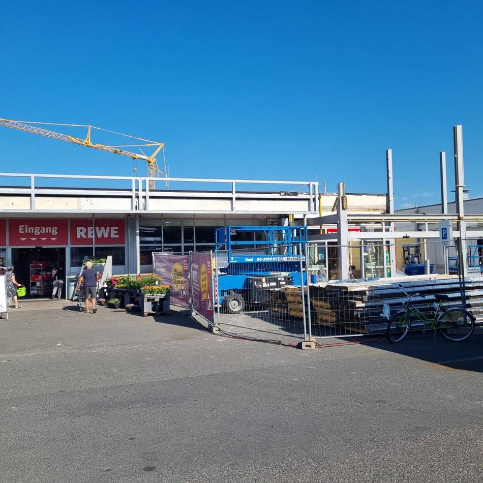 Für mehrere Monate: Rewe in Erkelenz wird vollständig renoviert