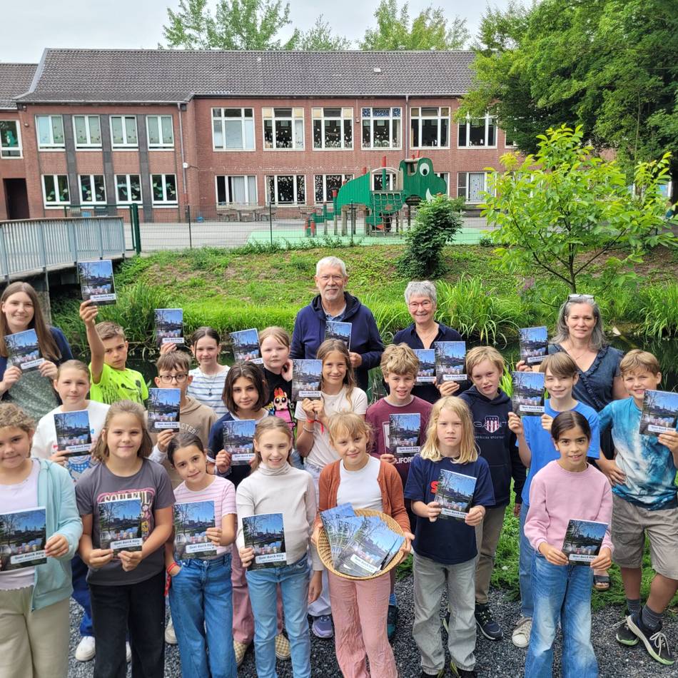 Kinder erkunden ihre Heimat: Mit Kinderaugen durch den Hülser Ortskern