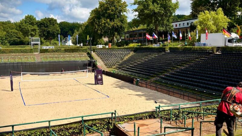 Sport-Events in Düsseldorf: Gelber Sand statt rote Asche