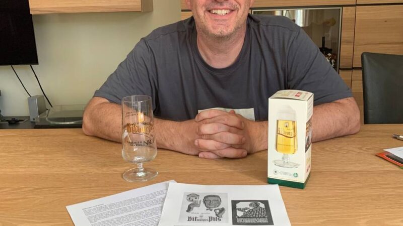 Bekanntes Motiv: Was ein Pils aus der Eifel mit Wesel zu tun hat