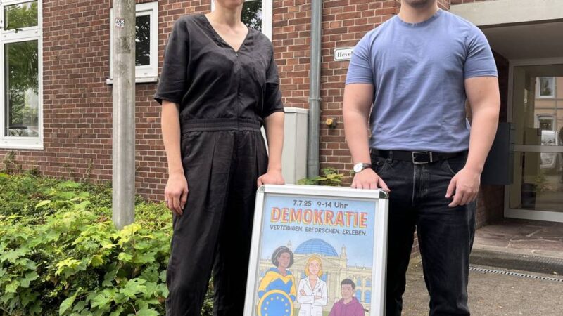 Unterricht mal anders: 500 Schüler sind beim „Demokratie-Camp“ dabei