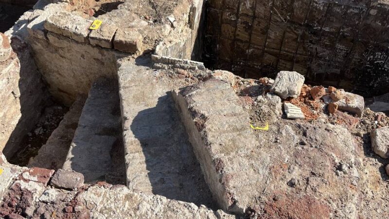 Wohnbebauung folgt: Archäologen graben bei Mamm Polders Hinterm Engel
