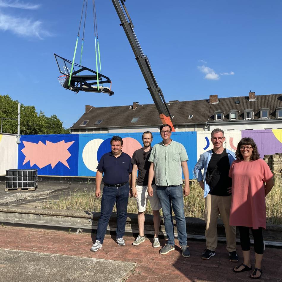 Jugendarbeit in Krefeld: Bleichfahrt-Quartier bekommt Sport- und Spielfläche auf dem Dach