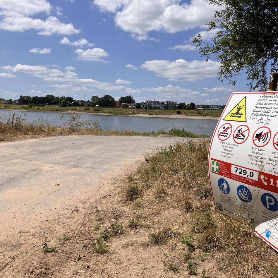 Nach Suchaktion am Himmelgeister Strand: „Ich habe Angst vor dem Wasser“