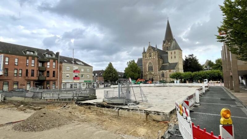 Nach Bunkerfund in Mönchengladbach: Verzögerungen beim Umbau in Rheindahlen-Mitte