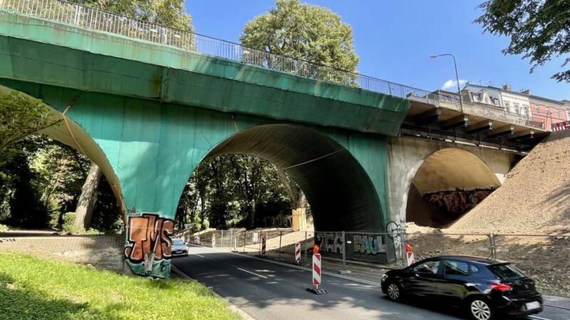 Hermann-Piecq-Anlage in Mönchengladbach: Neubau der Bettrather Brücke führt mehrfach zu Vollsperrungen