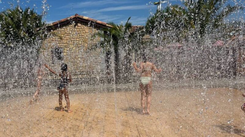 Millionen Liter Wasser: Der größte Wasserspielplatz im Kreis Kleve