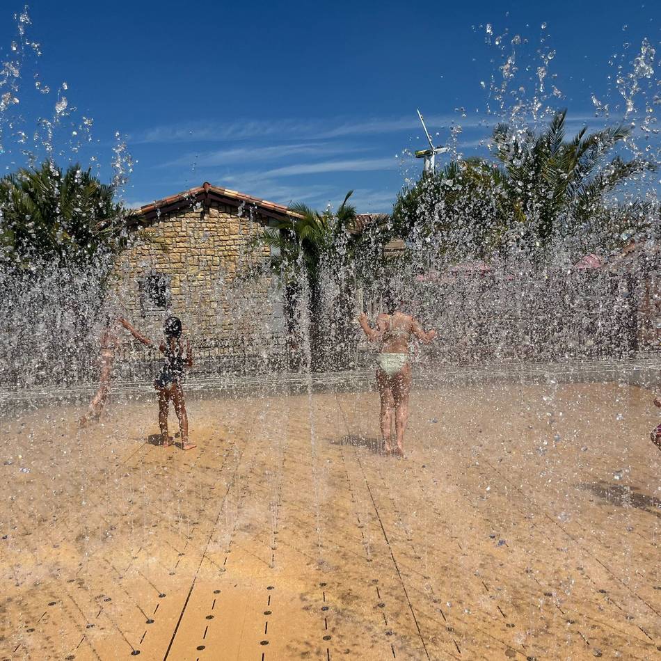 Millionen Liter Wasser: Der größte Wasserspielplatz im Kreis Kleve