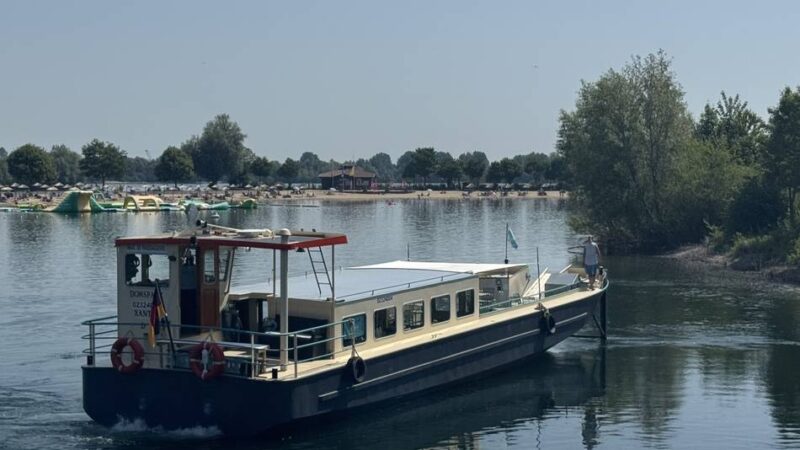 Lösung für Klappbrücke : MS Domspatz fährt jetzt auch auf der Xantener Südsee