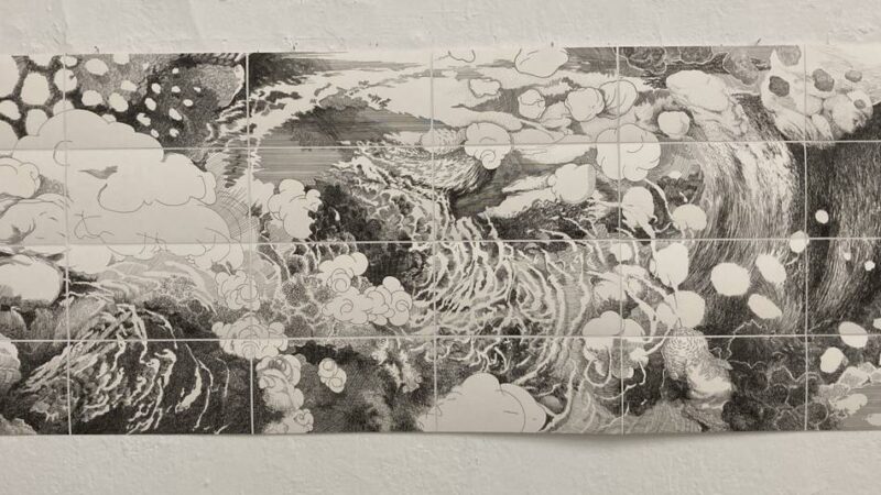 Arbeiten im Haus 6 der LVR-Klinik: Neun Künstler und der Weißraum