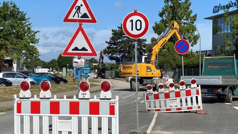 Sanierungsmaßnahmen in Korschenbroich: Kanalbauarbeiten werden einen Monat eher fertig