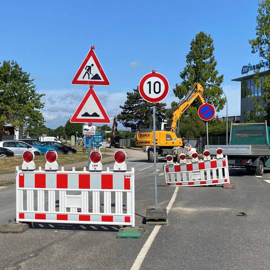 Sanierungsmaßnahmen in Korschenbroich: Kanalbauarbeiten werden einen Monat eher fertig