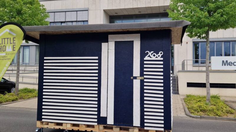 Soziales Engagement in Meerbusch: Medtronic baut „Little Homes“ für Obdachlose