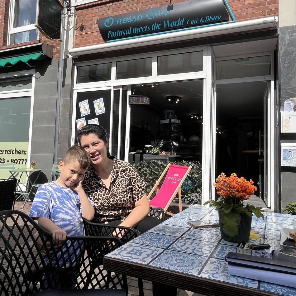 An der Gocher Frauenstraße: Im „O nosso Cais“ kann man portugiesische Küche und Kultur erleben