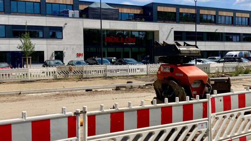 Segropark in Düsseldorf-Benrath: Neues Werk für Rollon zum Firmenjubiläum