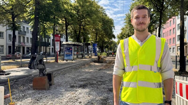 Verkehrseinschränkungen in Krefeld: SWK baut rund um Nordwall und Friedrichsplatz – Das müssen Fahrgäste wissen