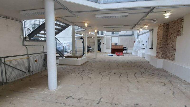 Stadtbücherei Wermelskirchen: Ein besonders kniffliges Detail – die Oberlichter