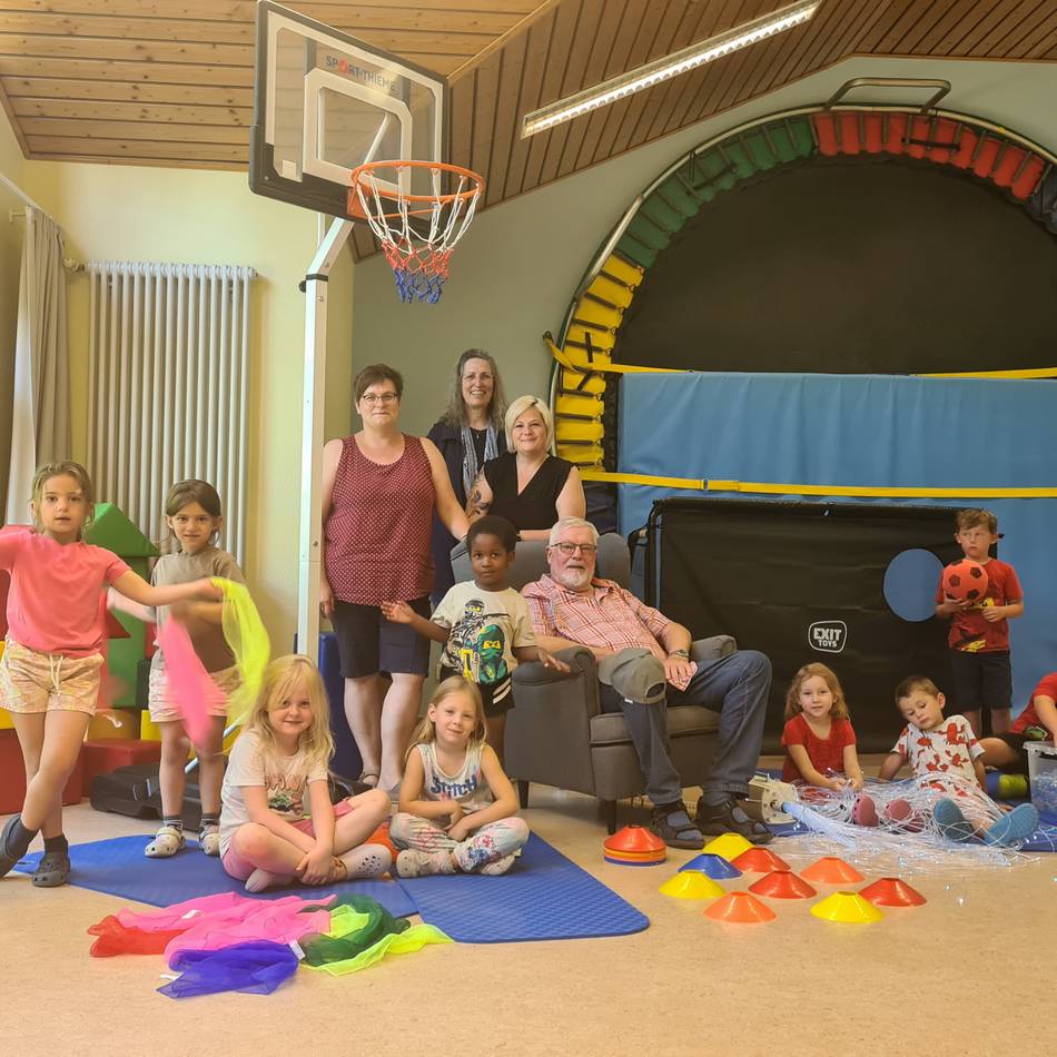 Unterstützung für Gelderner Kita: Eine Bereicherung für den Alltag im Barbara-Kindergarten