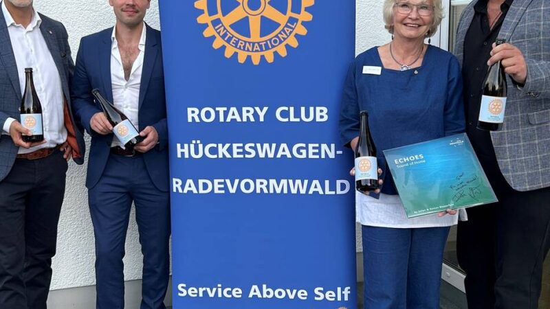 „Rotaria“ aus Hückeswagen: Jazz-Brüder brauen exklusive Biersorte für den Rotary-Club