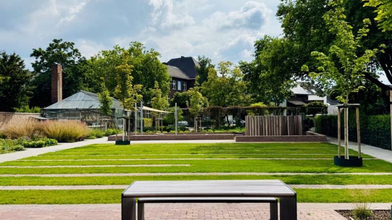 Nach jahrelangem Umbau: Ein Spaziergang durch den neuen Botanischen Garten in Neuss