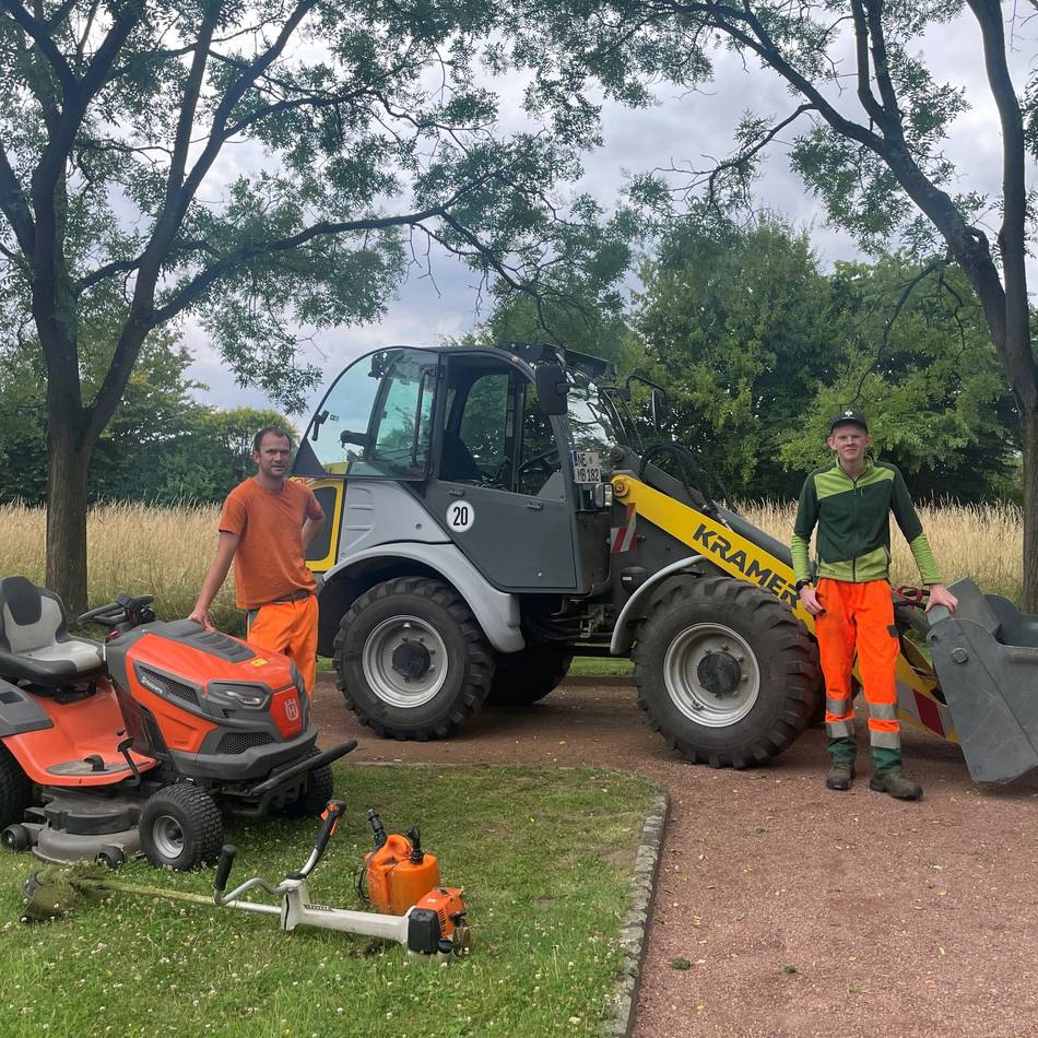 Gärtner beim Meerbuscher Grünflächenamt: Eine Ausbildung an der frischen Luft