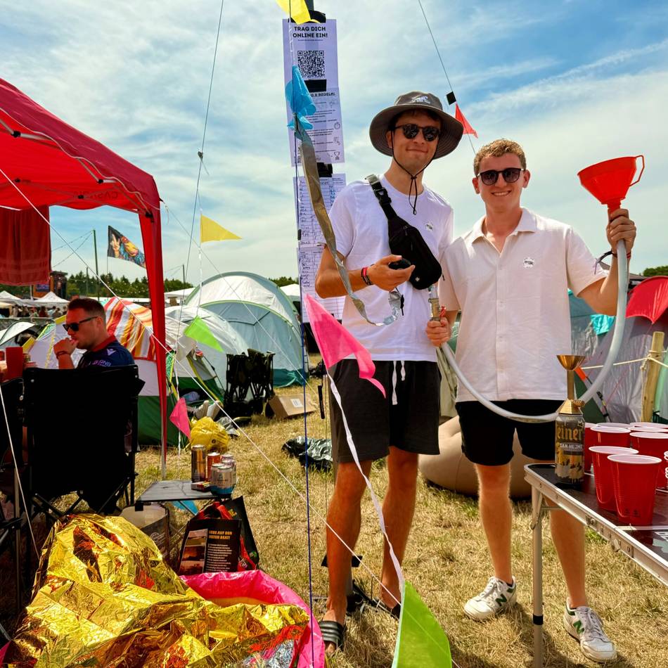 Eigene App dafür entwickelt: Parookaville-Camper suchen den Trichterkönig