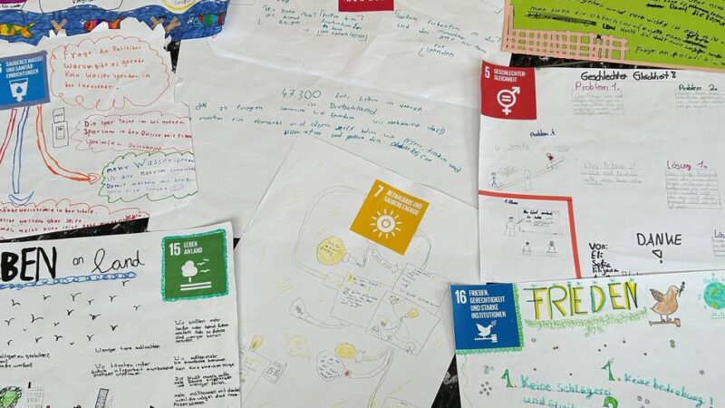 Projekt in Moers: Kinder und Jugendliche setzen Zeichen für Klimaschutz
