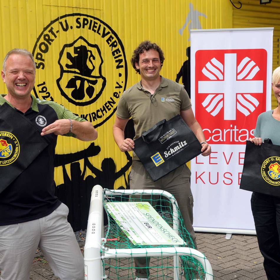 SSV Lützenkirchen unterstützt Caritas: Atempause für Obdachlose im Ferienpark
