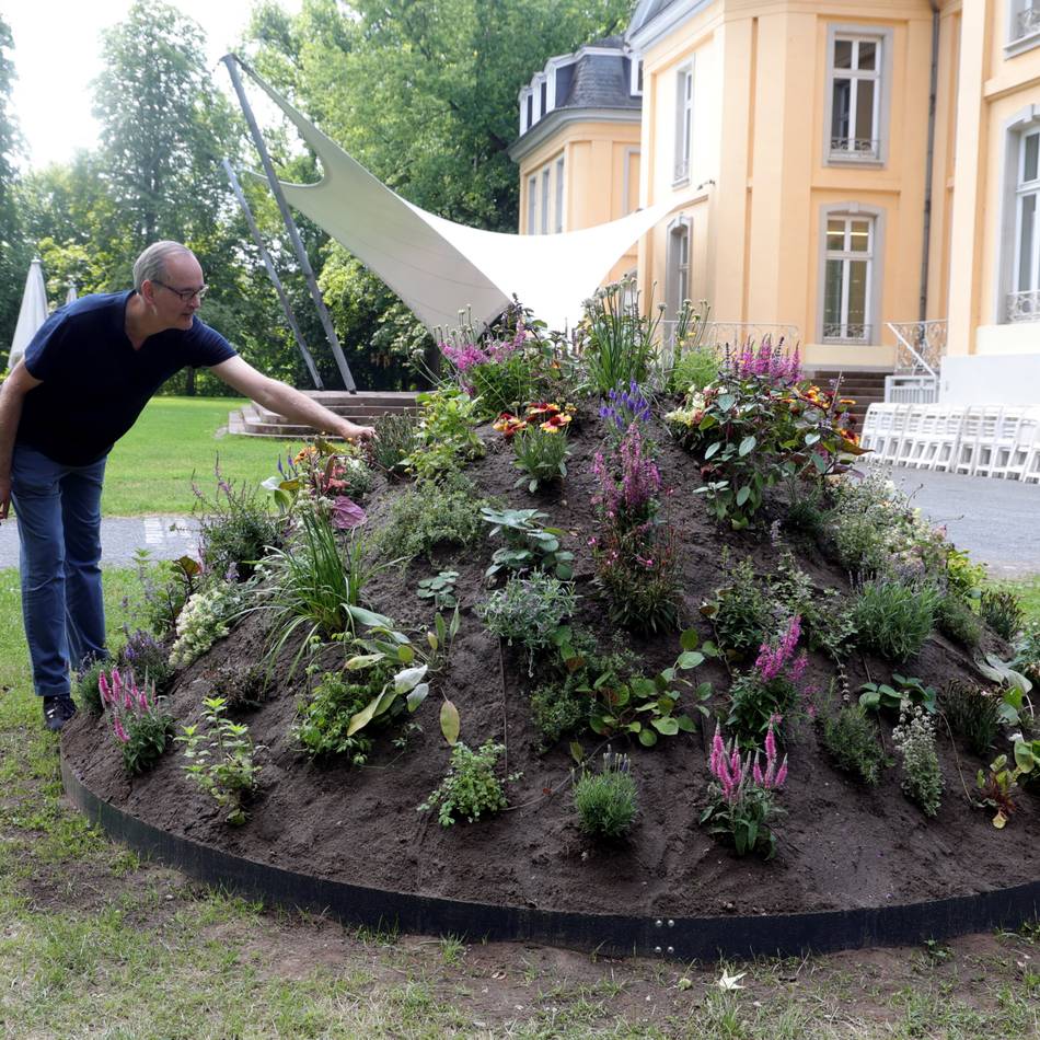 Schaugarten-Projekt in Leverkusen: Eine Halbkugel zum Staunen und Nachdenken