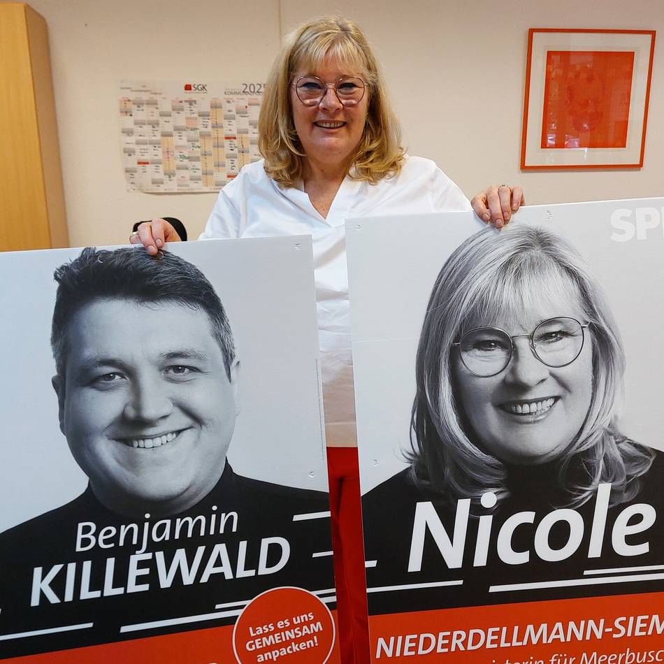 Kommunalwahl 2025 in Meerbusch: Ab Freitag wird plakatiert