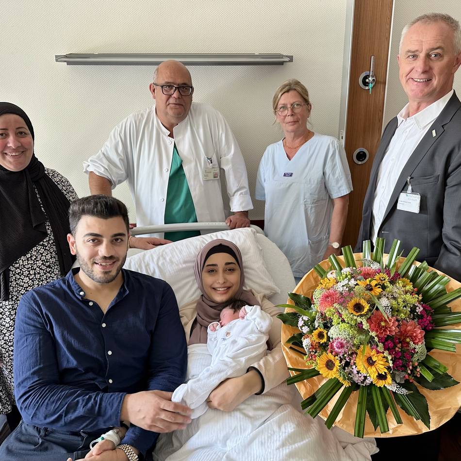 Der kleine Ibrahim startet ins Leben: 1000. Geburt im Neusser Lukaskrankenhaus