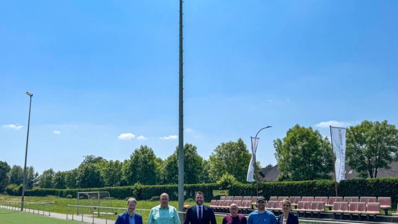 Energie einsparen auf der Sportanlage: Modernes Flutlicht für das Rösler-Stadion