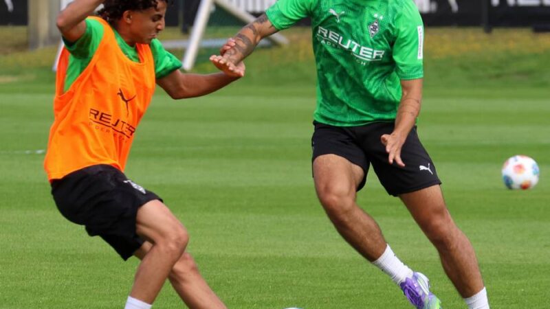 Castrop wird noch geschont: Youngster Mohya erzielt sehenswertes Tor im Borussia-Training