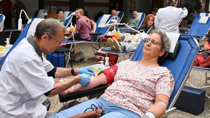 Deutsches Rotes Kreuz in Radevormwald: Blut spenden ist eine Selbstverständlichkeit