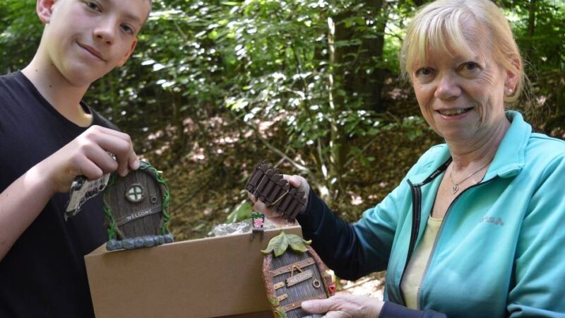Bürgerverein für die Wupperorte hilft beim Umzug: Wichtel erobern den Wald in Dahlhausen