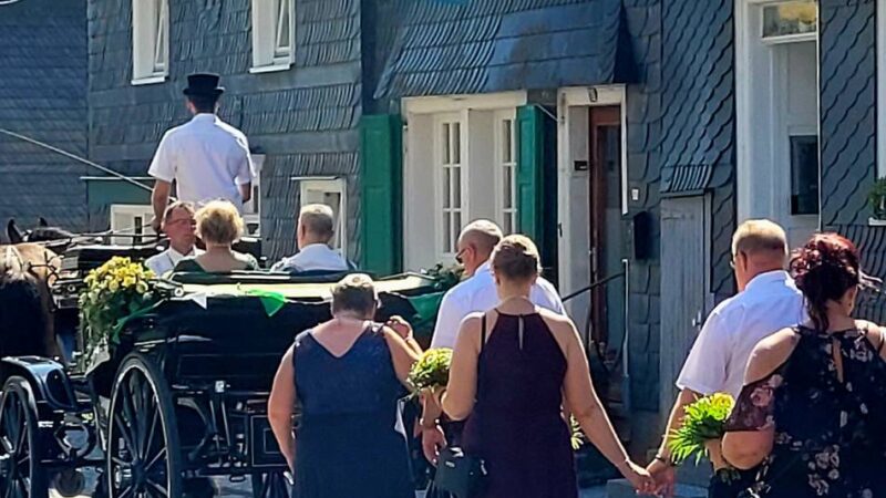 Schützenfest in Hückeswagen: Schloss-Sanierung – Schützenumzug wird leicht abgeändert