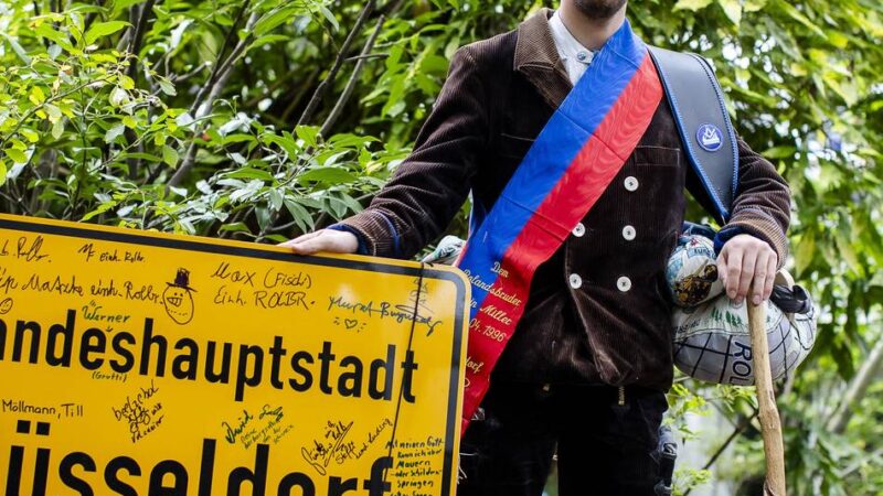 Düsseldorfer Wandergeselle kehrt zurück: „Die verpassen alle das Leben“