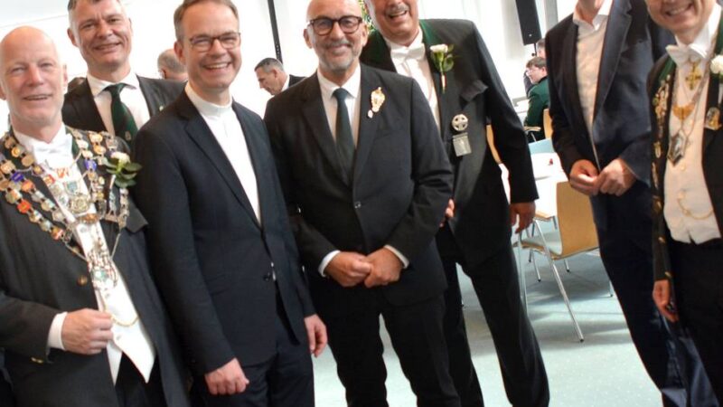 Neusser Scheibenschützen: Ein Patronatstag im Zeichen der Vorfreude