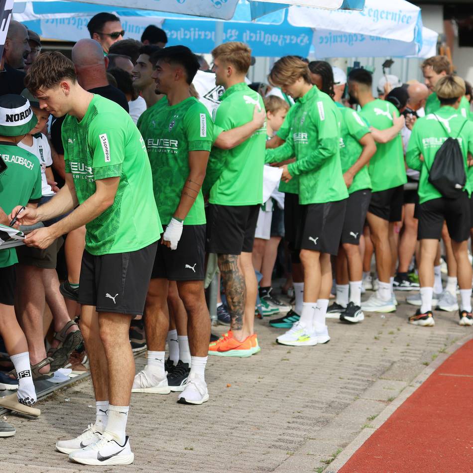 WG-Leben auf Zeit: Die Zimmeraufteilung der Borussia-Profis am Tegernsee
