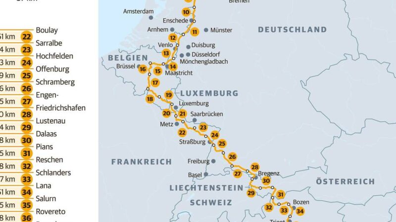 Trans-Europa-Lauf 2025: Leroy Mabikounou startet in sein 41-Tage-Abenteuer