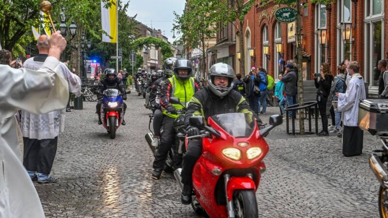Motorradwallfahrt steht an: Die schweren Maschinen fahren wieder zu Maria nach Kevelaer