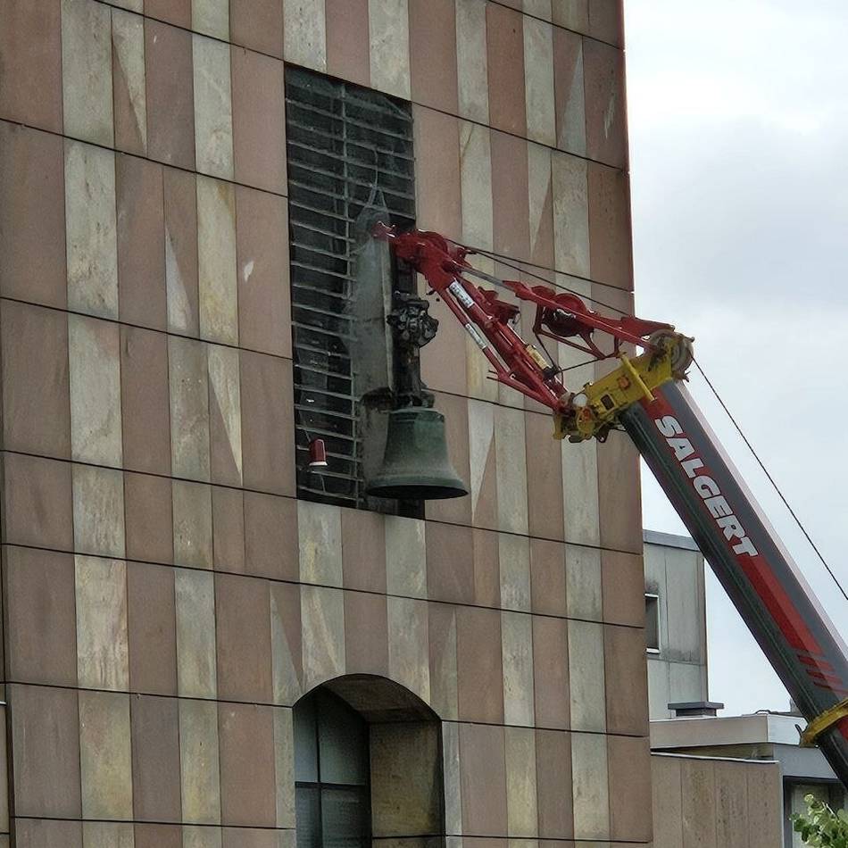 Von Mönchengladbach nach Polen: Glocken der Albertuskirche ausgebaut – die Geschichte dahinter