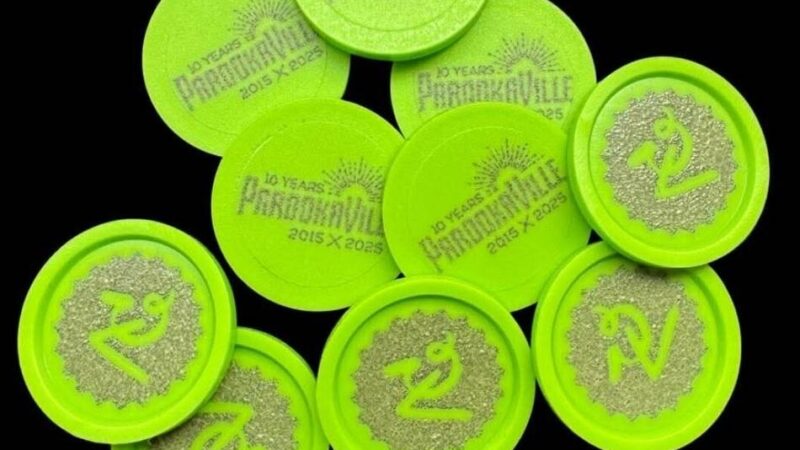 10. Geburtstag von Parookaville: Fan graviert seine eigenen Jubiläums-Token – und jeder will sie haben