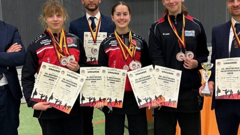 TSV Radevormwald: Erfolgreiche Deutsche Meisterschaft im Qwan Ki Do