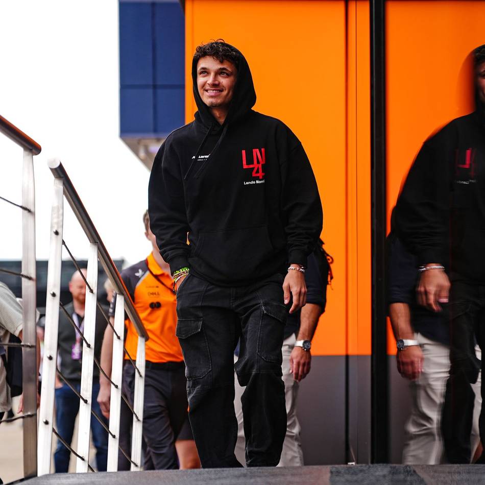 Grand Prix in Silverstone: Lando Norris beim Formel-1-Heimspiel mit Tagesbestzeit