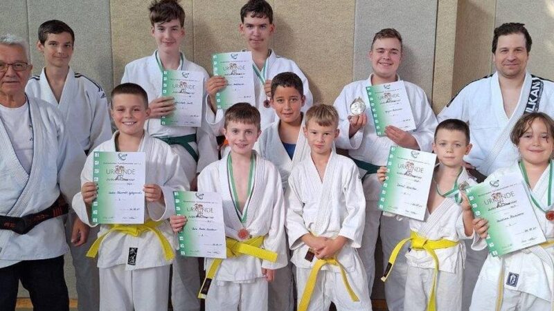 Hückeswagener Judoverein: Judo-Nachwuchs des JC Mifune holt zehn Medaillen