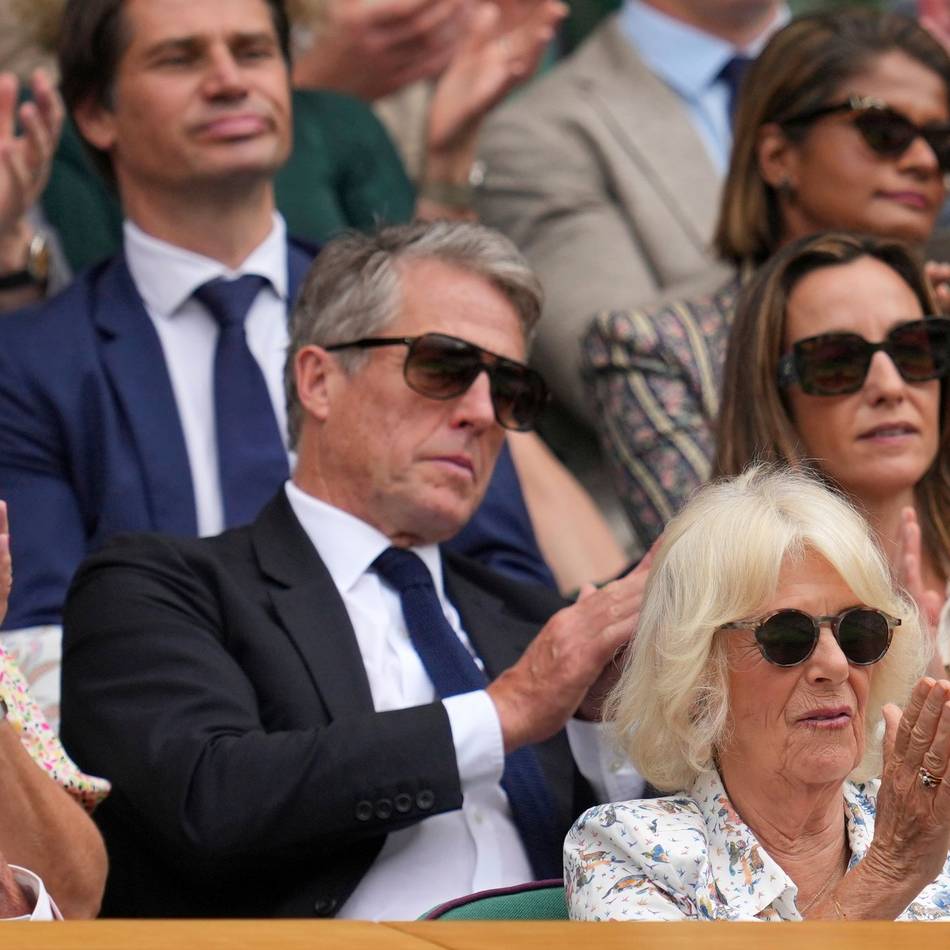 Lustige Szene in Wimbledon: Kino-Star macht Nickerchen in der Royal Box