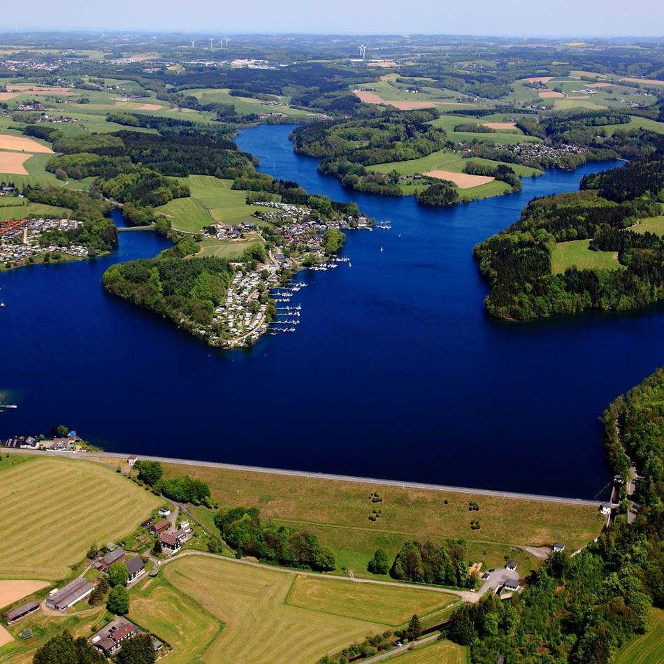 Auf Rang 10 in NRW: Hückeswagen hat die größte Seefläche in Oberberg
