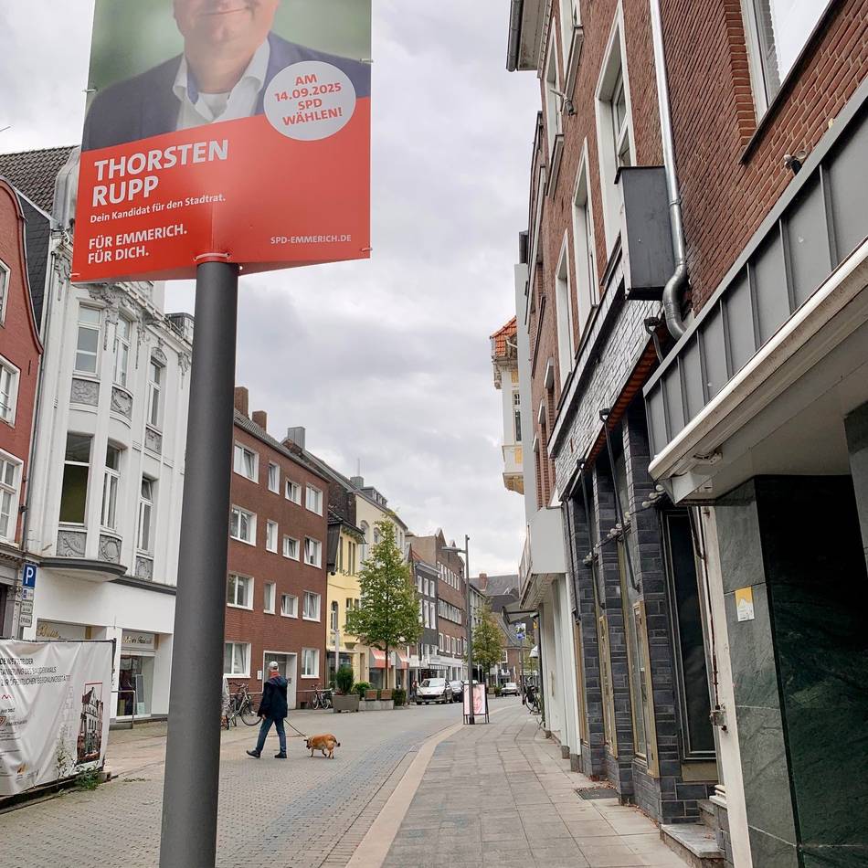 Emmerich: Freie Wähler kritisieren – Wahlplakate hängen zu früh